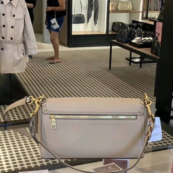 COACH Jade Shoulder Bag With Whipstitch 91025 - Picture 8 of 11